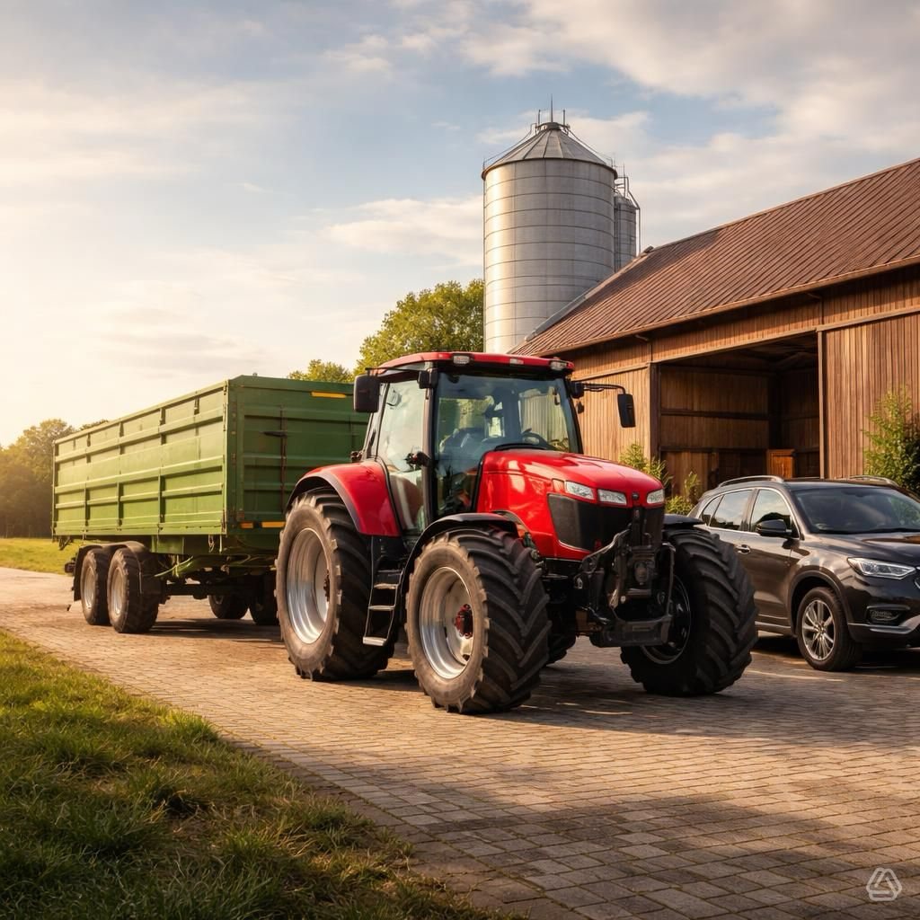 Ciągniki rolnicze Agri Power — ogłoszenie demo